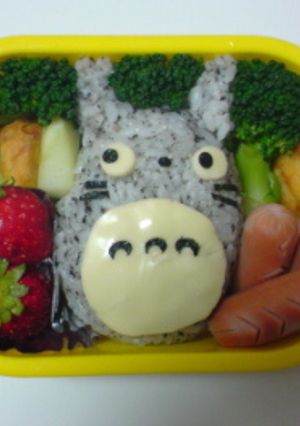 キャラ弁★トトロ-レシピのメイン写真