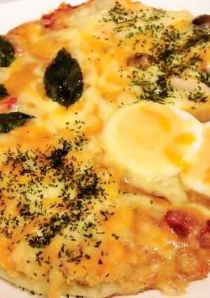発酵なし☆簡単ふっくらもっちりピザ生地-レシピのメイン写真