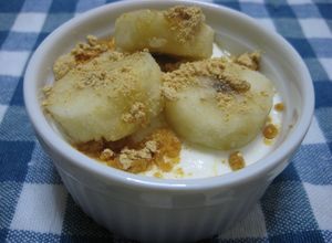 ひんやり美味しい♥冷凍バナナヨーグルト-レシピのメイン写真