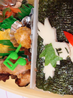 シェイミ☆ポケモンのキャラ弁-レシピのメイン写真
