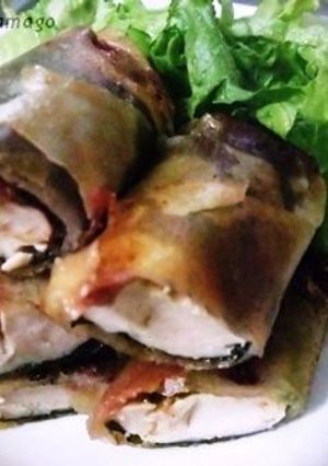 鶏ささみの梅春巻き-レシピのメイン写真