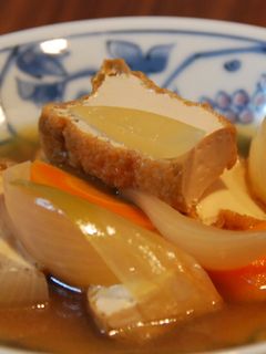 ほっこり厚揚げの煮物♪-レシピのメイン写真