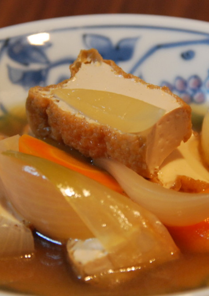 ほっこり厚揚げの煮物♪-レシピのメイン写真