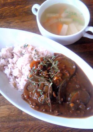 簡単♥茄子ｺﾞﾛｺﾞﾛのｷｰﾏｶﾚｰ♪-レシピのメイン写真