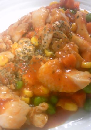 簡単☆鶏肉のトマト煮☆-レシピのメイン写真