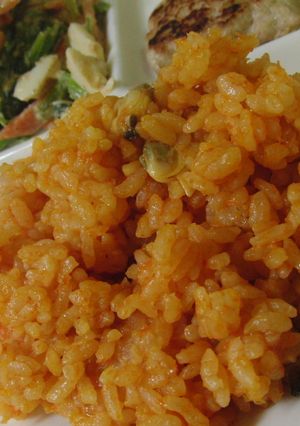 野菜ジュースで栄養満点☆炊き込みご飯-レシピのメイン写真