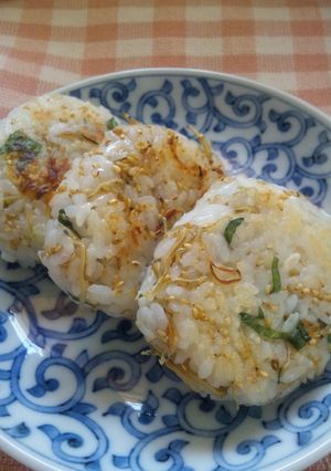 カルシウムたっぷり✿いりじゃこお焼き-レシピのメイン写真