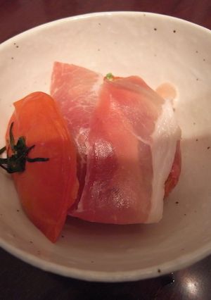 ひんやりちょっとお洒落にトマト皿で★-レシピのメイン写真
