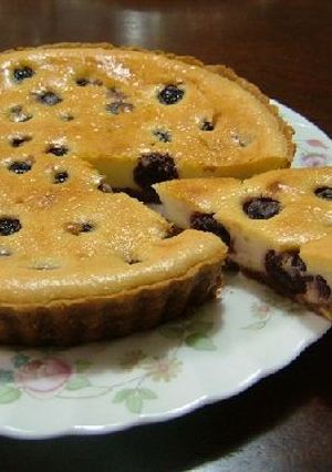 さくらんぼのチーズフラン♪-レシピのメイン写真