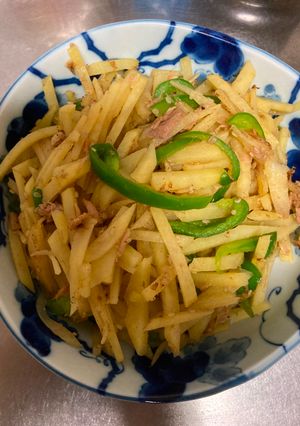 じゃがいもとピーマンのツナきんぴら-レシピのメイン写真