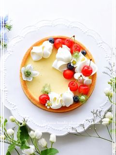 ♡♡チーズぷりんタルト♡♡-レシピのメイン写真