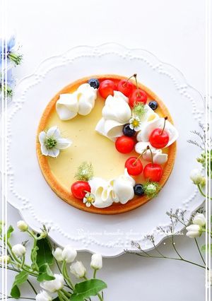 ♡♡チーズぷりんタルト♡♡-レシピのメイン写真