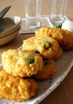 枝豆とカマンベールチーズのふわふわ揚げ-レシピのメイン写真