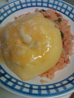 レンジでオムライス-レシピのメイン写真