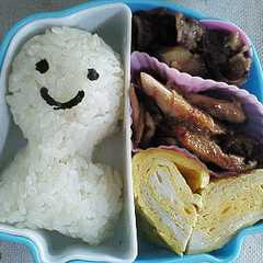 รูปของ てるてる坊主☆キャラ弁
