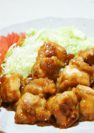 ご飯すすむ鶏モモ肉のこってり焼き-レシピのメイン写真