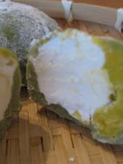 野菜スイーツ❤ れんこん大福かぼちゃ餡-レシピのメイン写真