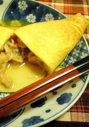 ★☆和風な和麩ぅオムレツ☆★-レシピのメイン写真