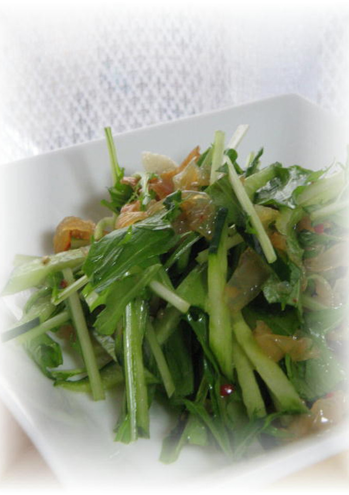 中華くらげと　ちくわと　野菜-レシピのメイン写真