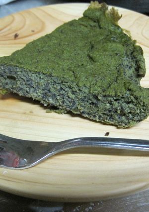 小麦粉なし！抹茶豆腐おからケーキ-レシピのメイン写真