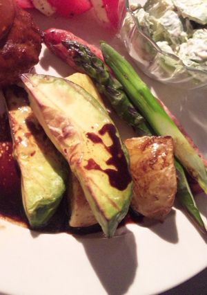 グリル野菜ワインビネガーソース-レシピのメイン写真