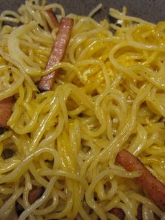 カルボナーラ風焼きそば-レシピのメイン写真