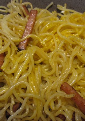 カルボナーラ風焼きそば-レシピのメイン写真