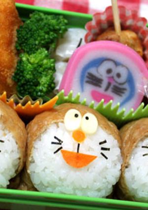 キャラ弁+ドラえもんいなり+-レシピのメイン写真