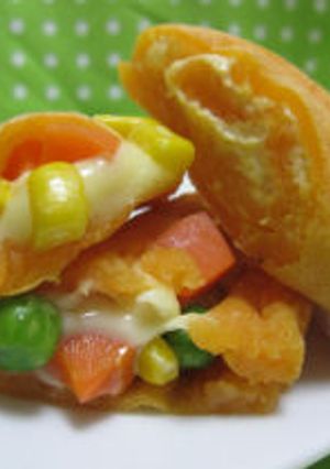 ★伊藤園「充実野菜」★でもっちりおやつ-レシピのメイン写真