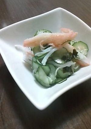 胡瓜の酢の物-レシピのメイン写真