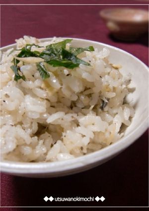 薄味シンプルな☆鮎の炊き込みご飯-レシピのメイン写真