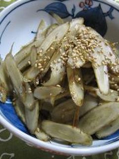 シンプルきんぴらごぼう-レシピのメイン写真