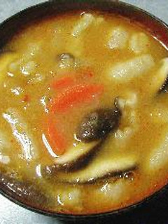 鶏皮キムチ汁-レシピのメイン写真