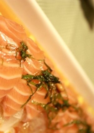 サーモンのカルパッチョ-レシピのメイン写真