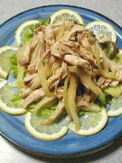 鶏とセロリのレモン醤油-レシピのメイン写真
