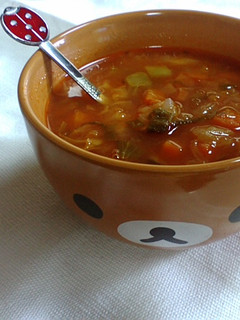 圧力なべで野菜スープ!セロリが苦手でも!-レシピのメイン写真