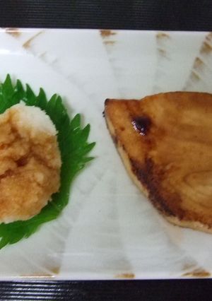 バター醤油味めかじきソテー☆おろし添え-レシピのメイン写真