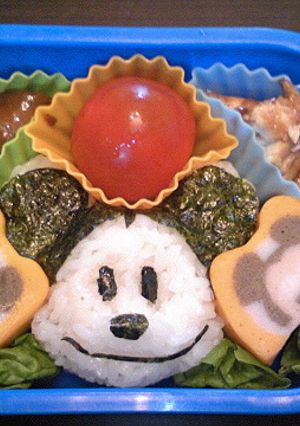 簡単キャラ弁!ミッキーマウス!-レシピのメイン写真