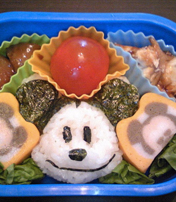 簡単キャラ弁！ミッキーマウス！ by まいmama777 【クックパッド