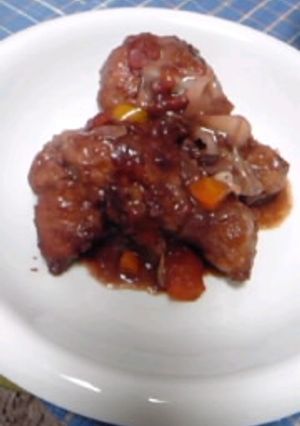 コックオーバン(鶏肉のワイン煮込み)-レシピのメイン写真
