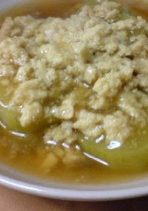 瓜の高野豆腐そぼろあん-レシピのメイン写真