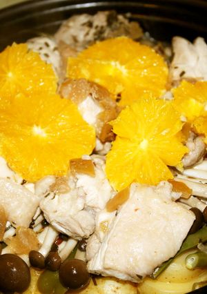タジン★鶏のオレンジ風味-レシピのメイン写真