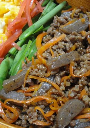 そぼろ丼-レシピのメイン写真