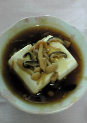 残り物のきのこで☆簡単きのこあんかけ豆腐-レシピのメイン写真