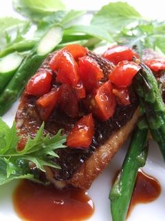 白身魚のソテー お野菜たっぷりソース-レシピのメイン写真