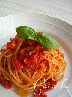 トリプル・トマトソースのパスタ-レシピのメイン写真