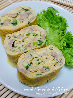 お弁当の…「おかずツナとネギの卵焼き」-レシピのメイン写真