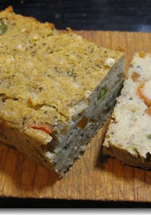 お豆さんのケークサレ-レシピのメイン写真