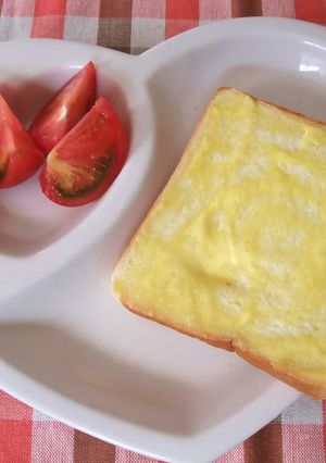 ハマる♬あまじょっぱいトースト-レシピのメイン写真