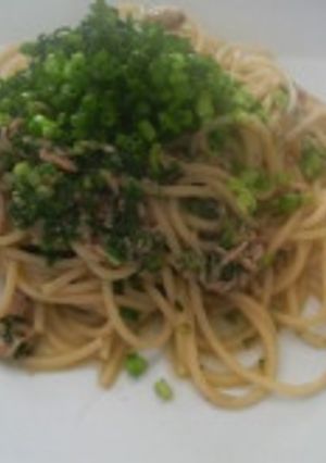 青ネギパスタ～シーチキン入り～-レシピのメイン写真